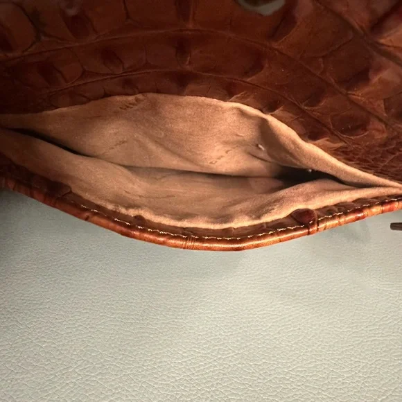 Brahmin Asher Tote & Card Wallet in Pecan Melbourne - Picture 5 of 15